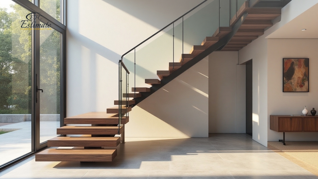3D Rendering for Staircase Renovation
