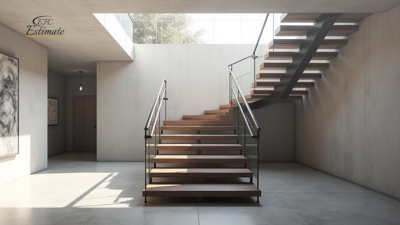3D Rendering for Staircase Renovation