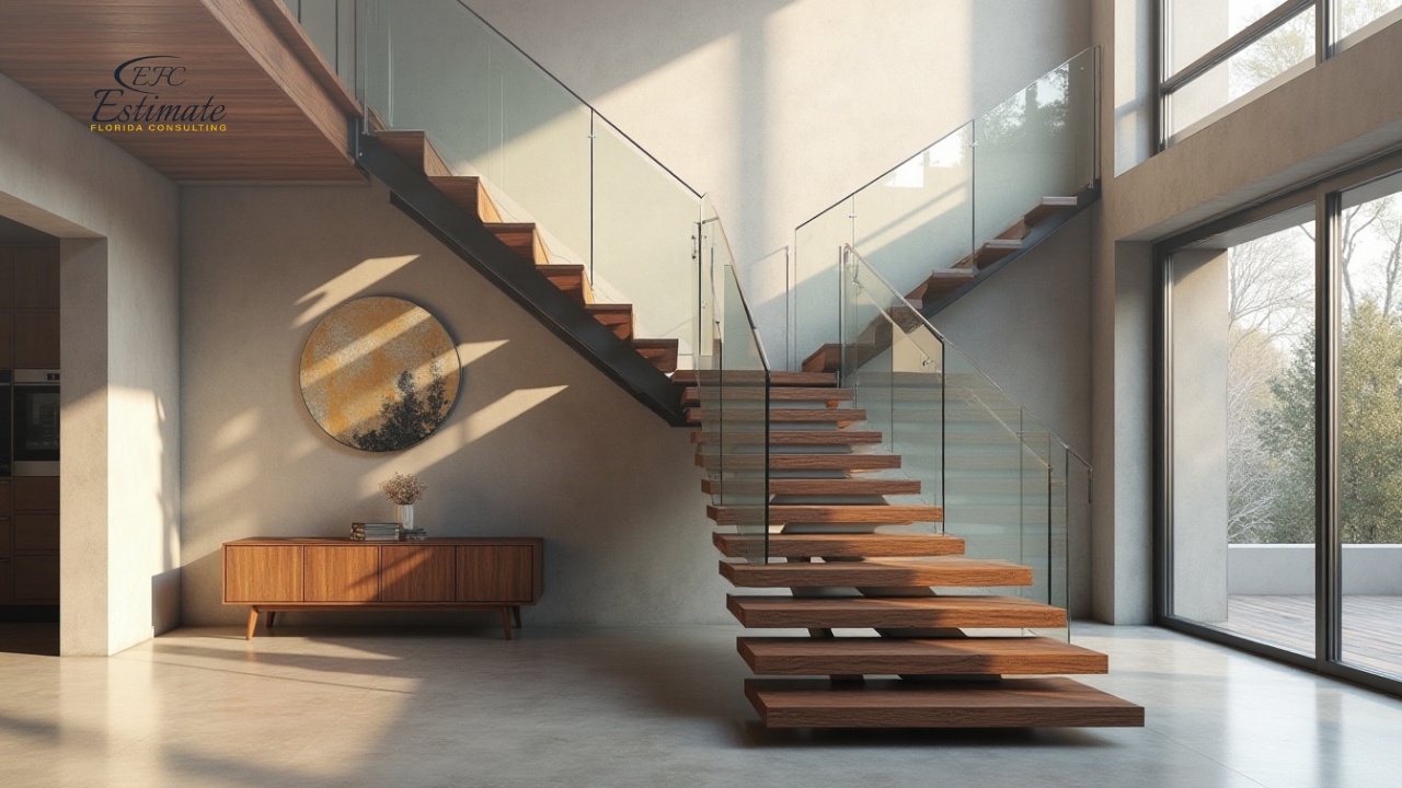 3D Rendering for Staircase Renovation