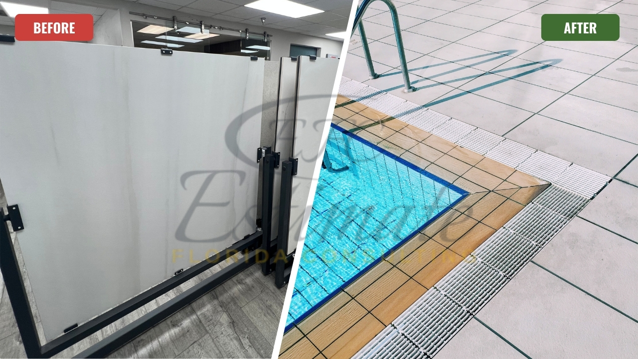 Ceramic Tile Flooring for Swimming Pools in Boynton Beach
