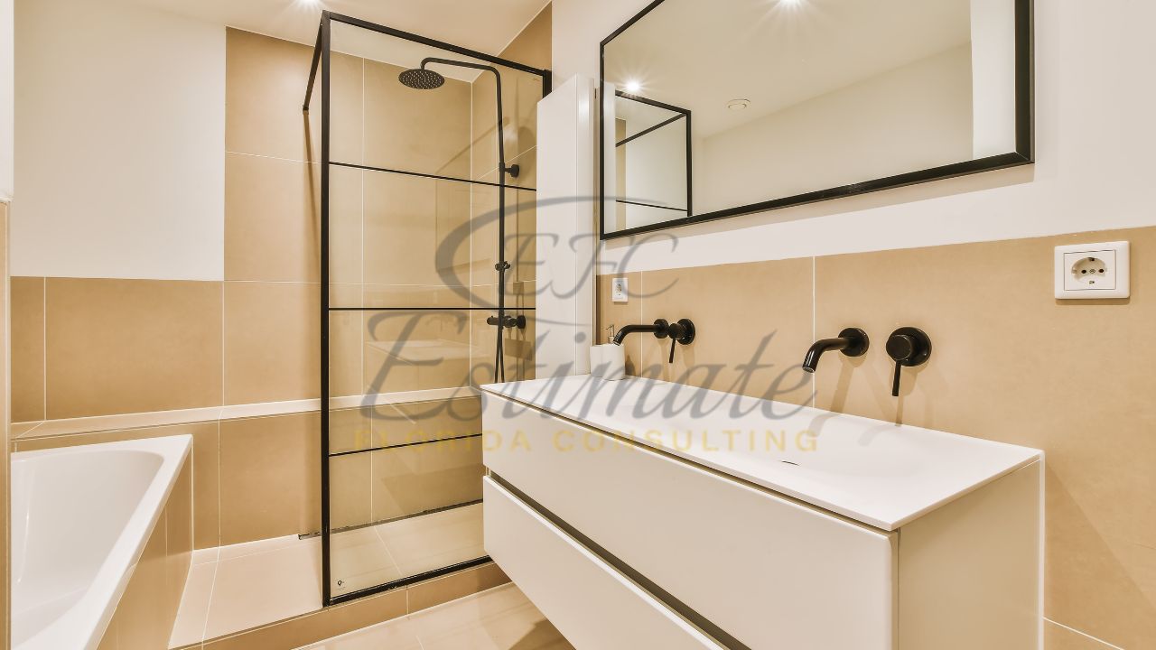 Ceramic Slab for Shower Wall in Lake Worth