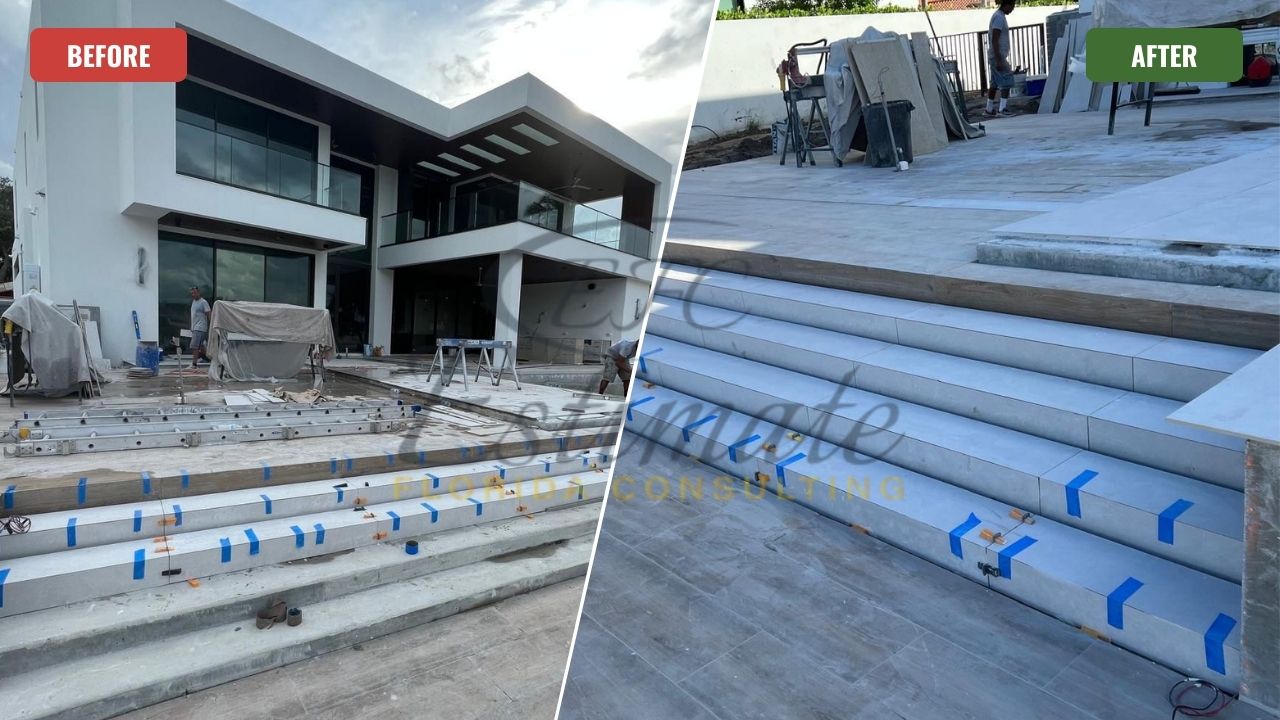 Ceramic Tiles Flooring for New Construction in Palm Beach Gardens