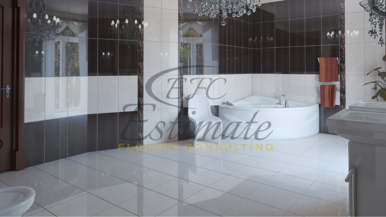 Ceramic Tiles Flooring for New Construction in Palm Beach Gardens