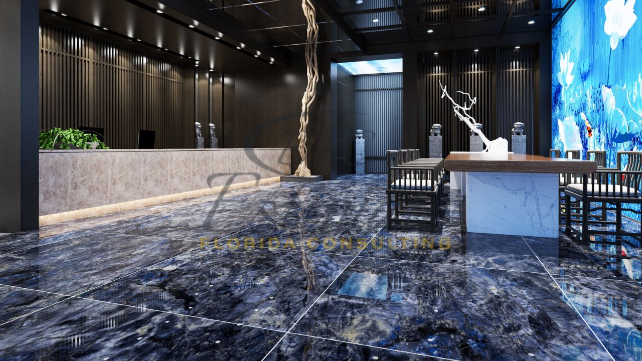 Marble Tile Installation for Hotel Buildings in West Palm Beach