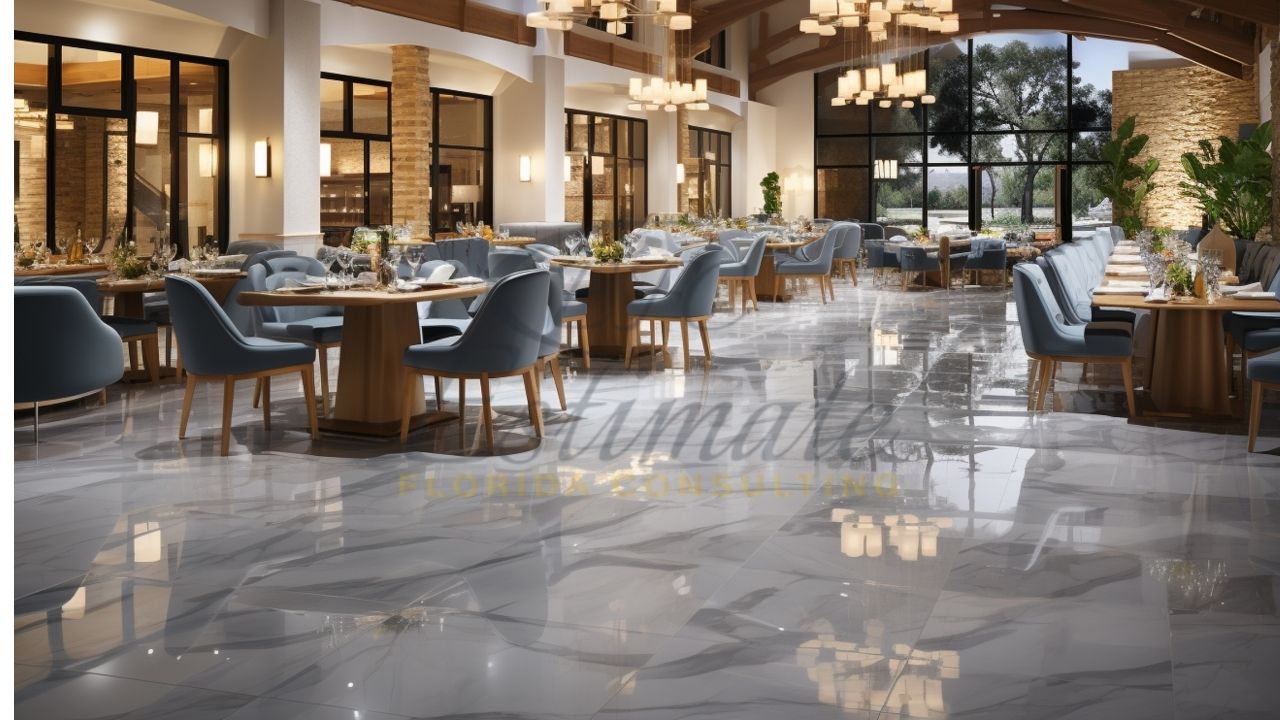 Marble Tile Installation for Restaurants in Lakeland