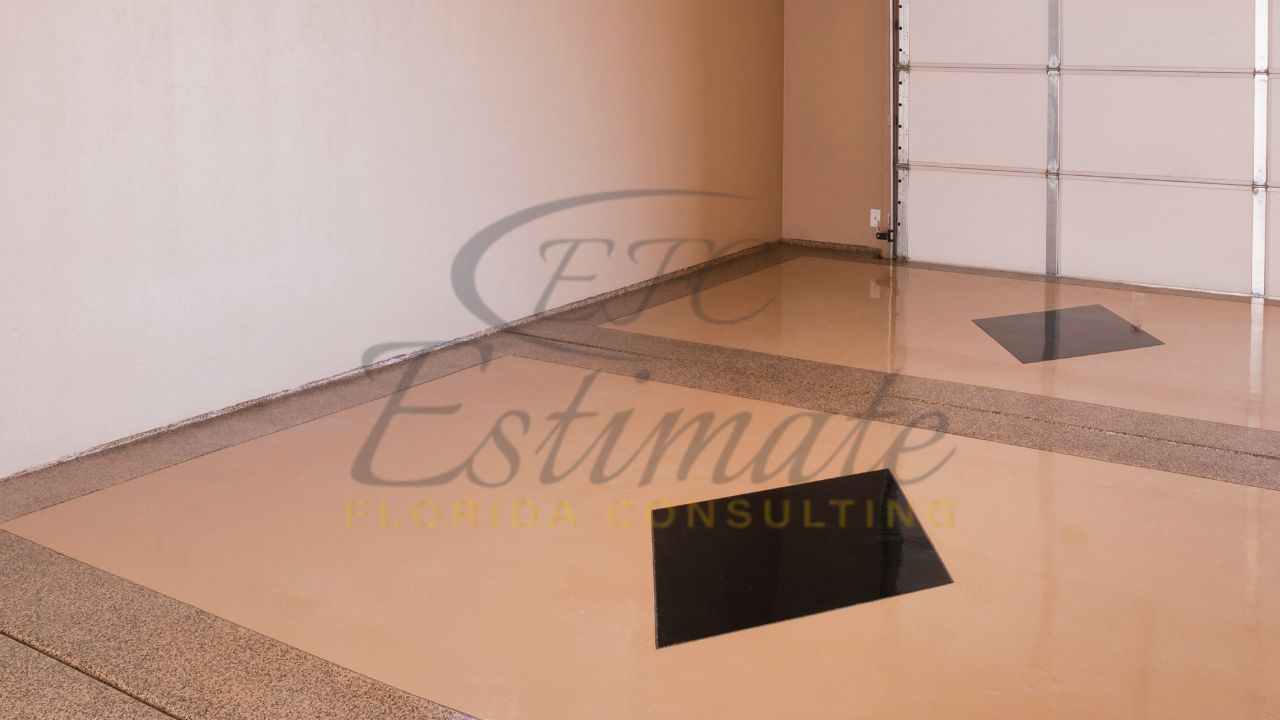 Porcelain Tile Flooring for Garage in Stuart