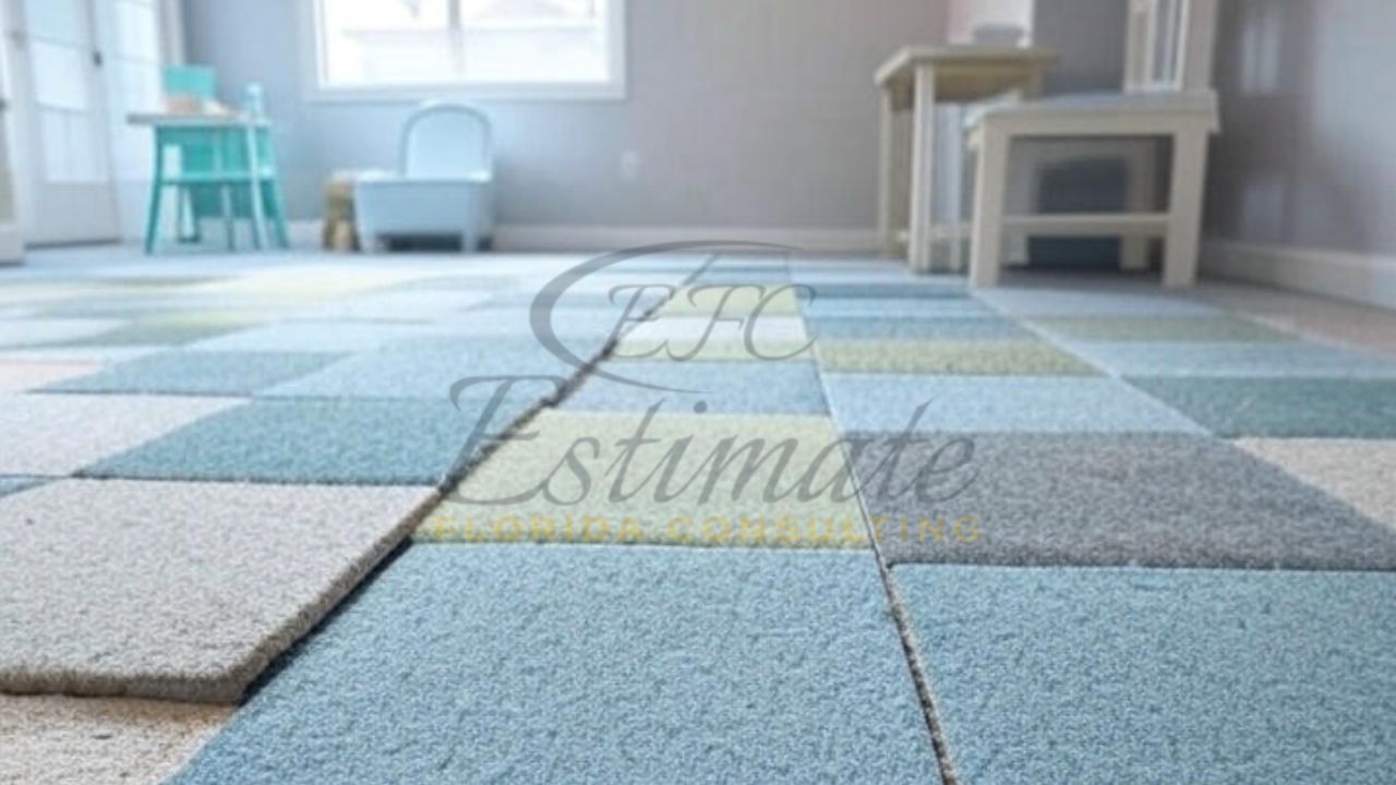 Carpet Tile Flooring for Playrooms or Nurseries in Parkland