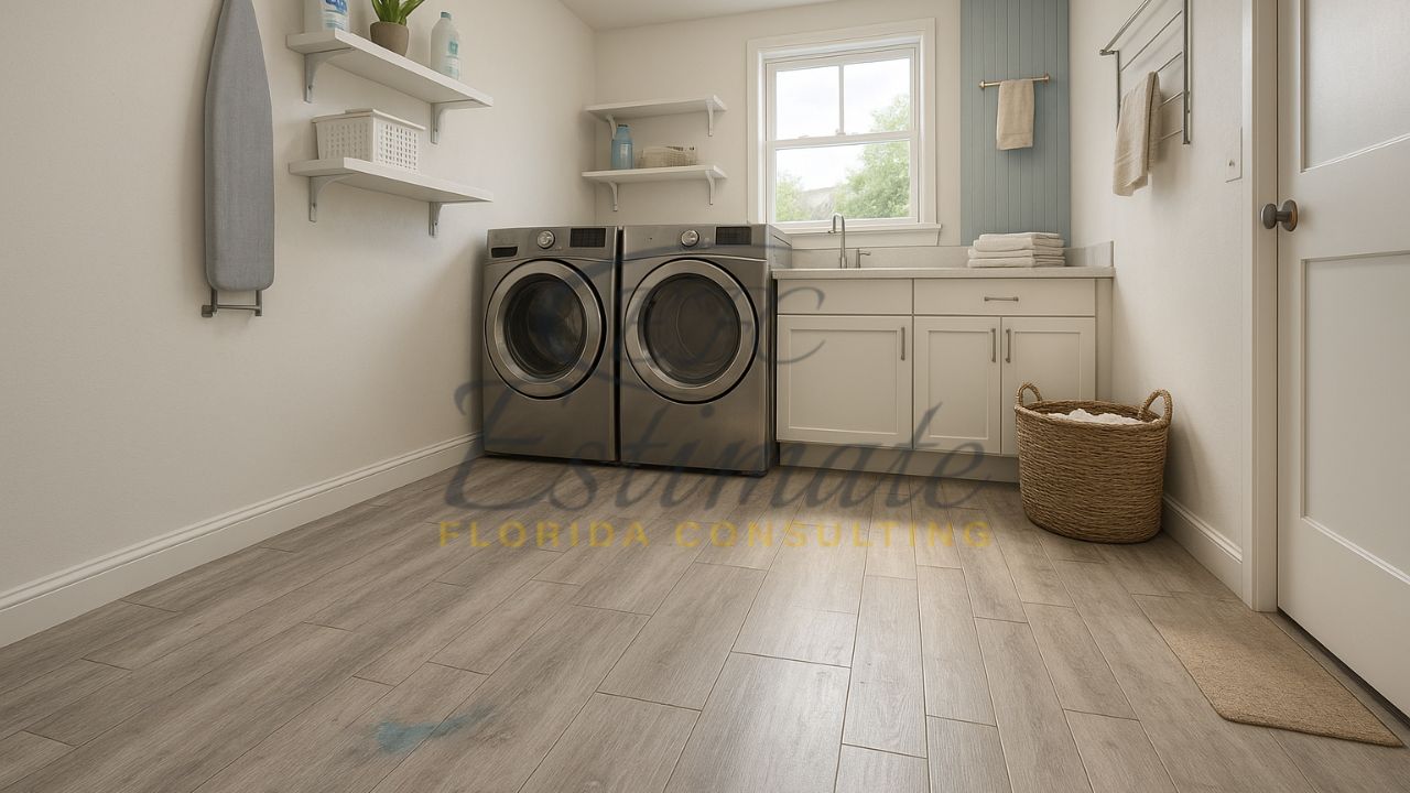 Vinyl Tile Installation for Laundry Rooms in Tampa