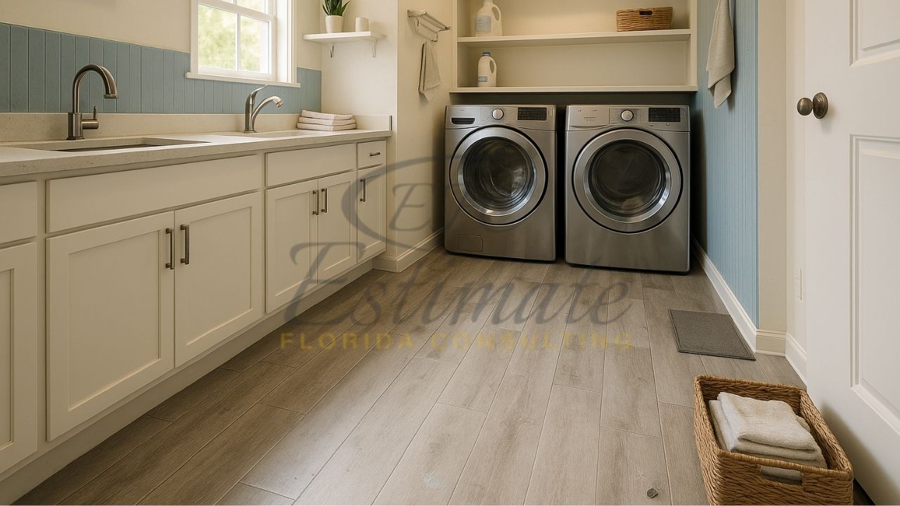 Vinyl Tile Installation for Laundry Rooms in Tampa