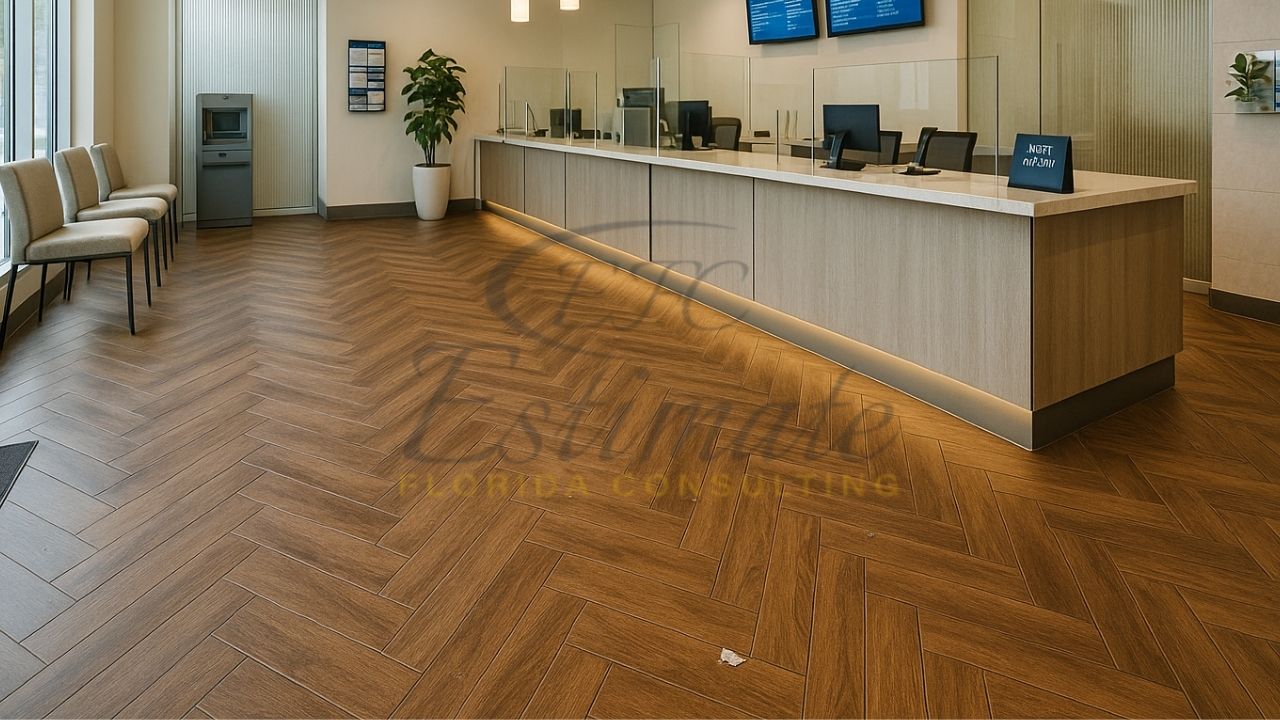 Banks and Financial Institutions Vinyl Tile Flooring in Tampa