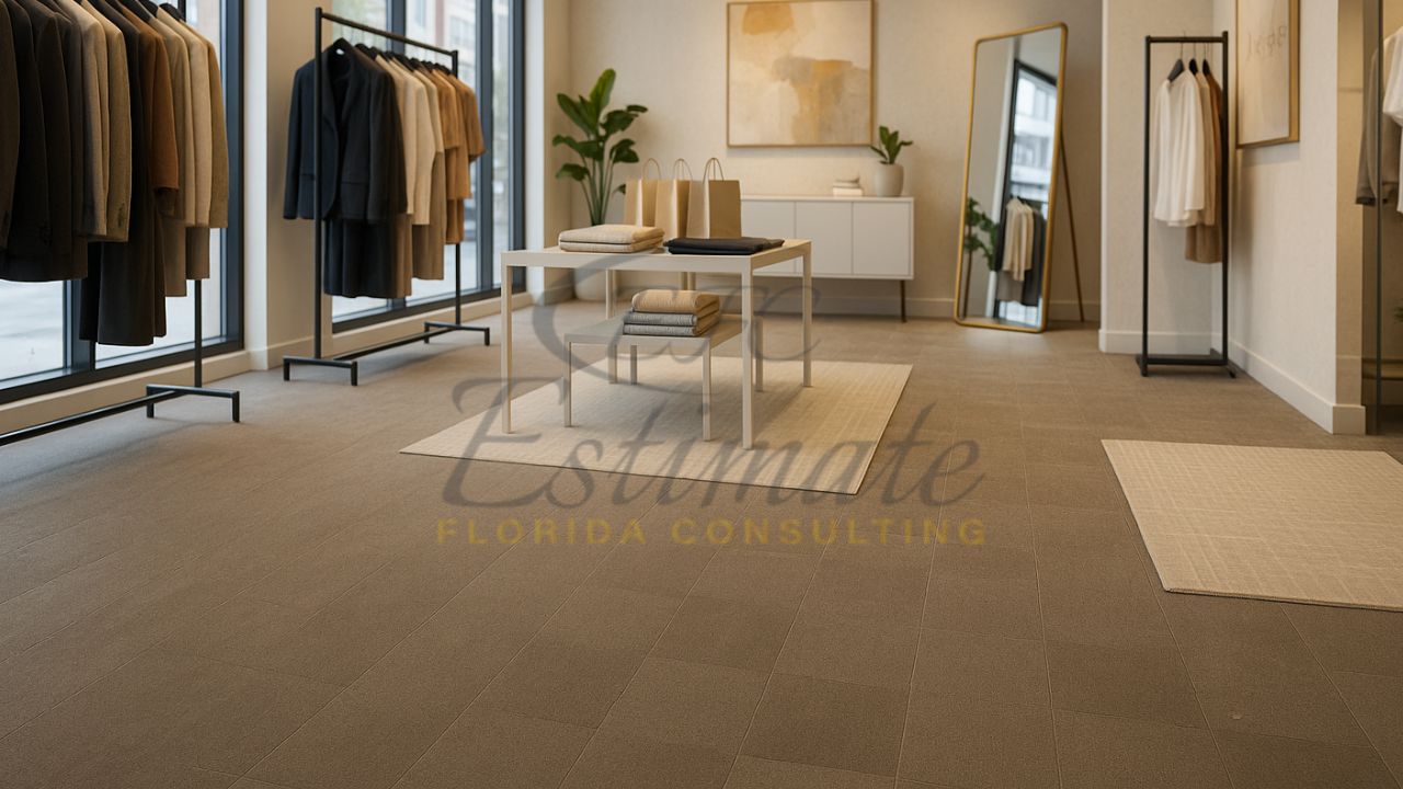 Carpet Tile Installation for Clothing Stores in Boynton Beach