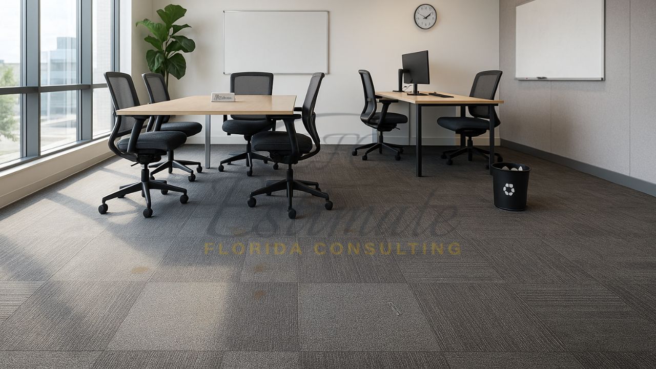 Carpet Tile Installation for Commercial Buildings in Delray Beach