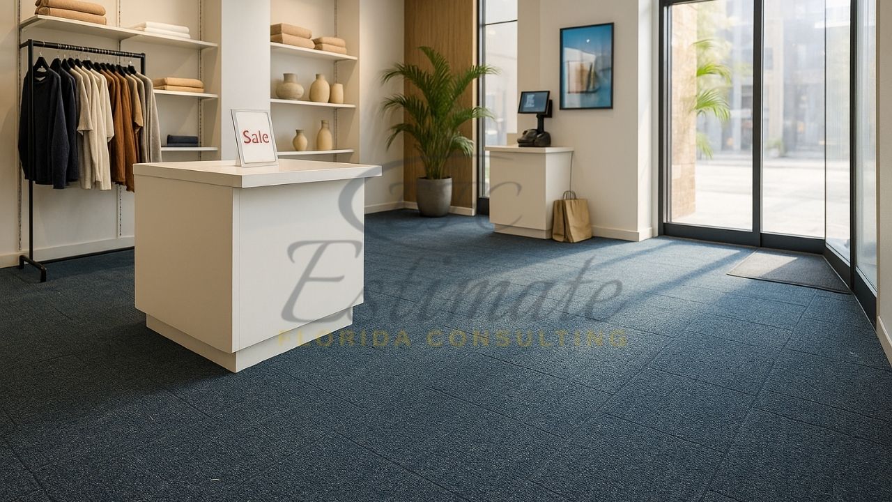 Carpet Tile Installation for Commercial Buildings in West Palm Beach