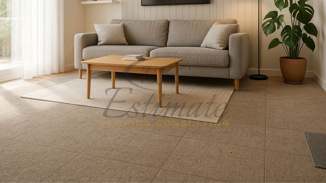 Carpet Tile Installation in Weston