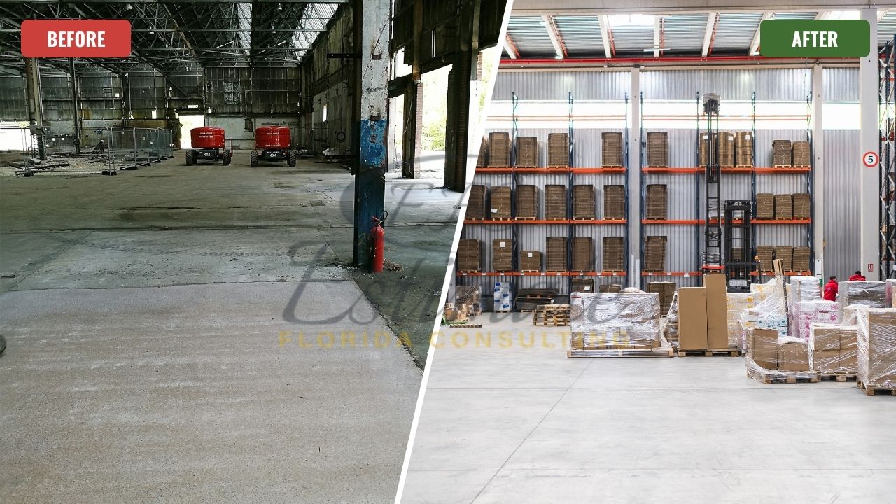 Ceramic Tile Installation for Warehouse Buildings in Boca Raton