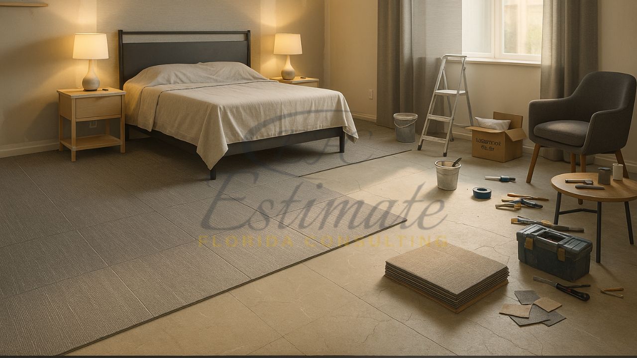 Guest Rooms Carpet Tile Flooring in Boynton Beach