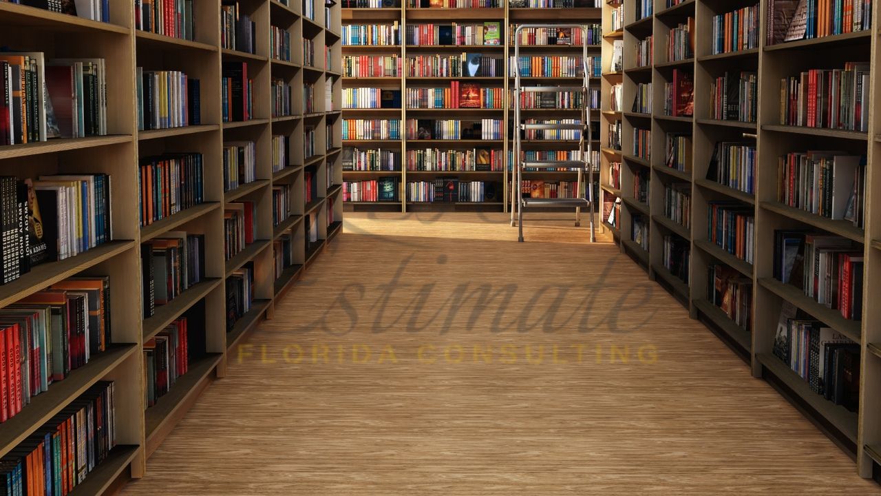 Libraries Vinyl Tile Flooring in Delray Beach