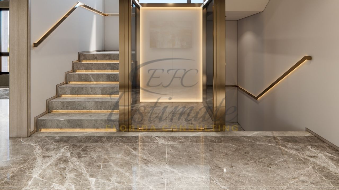 Residential Marble Tile Installation in Weston