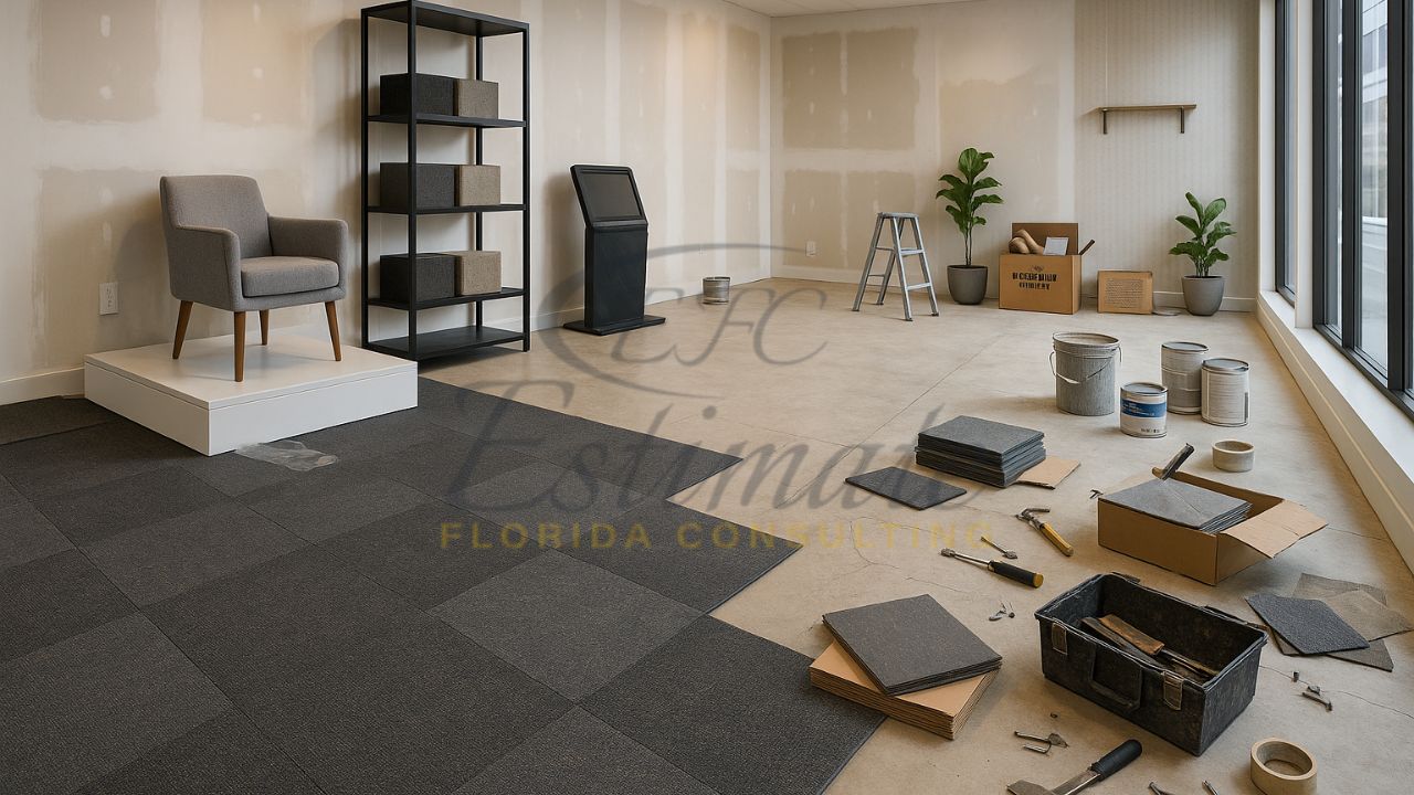 Showrooms Carpet Tile Flooring in Tampa