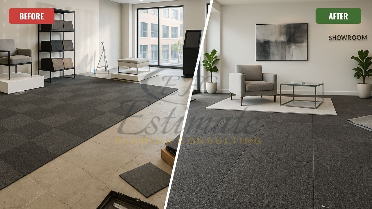 Showrooms Carpet Tile Flooring in Tampa