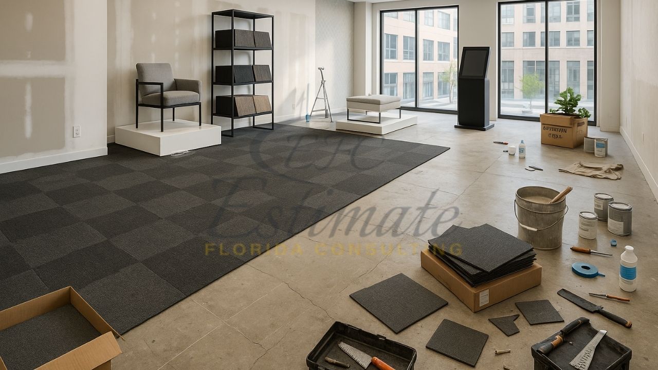 Showrooms Carpet Tile Flooring in West Palm Beach