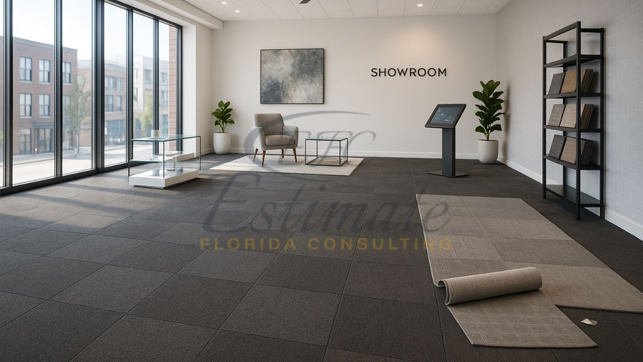 Showrooms Carpet Tile Flooring in West Palm Beach