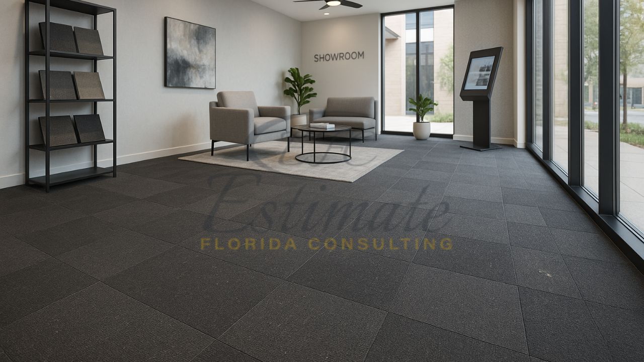 Showrooms Carpet Tile Flooring in Weston