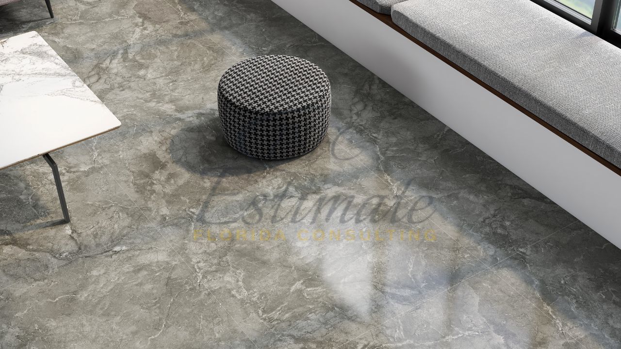 Textured Marble Tiles Flooring in Davie