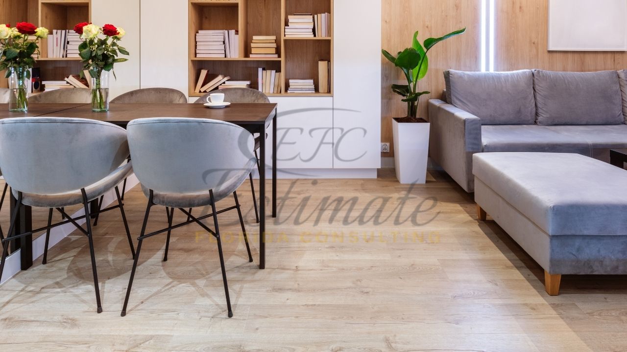 Vinyl Tile Flooring for Living Room in Delray Beach