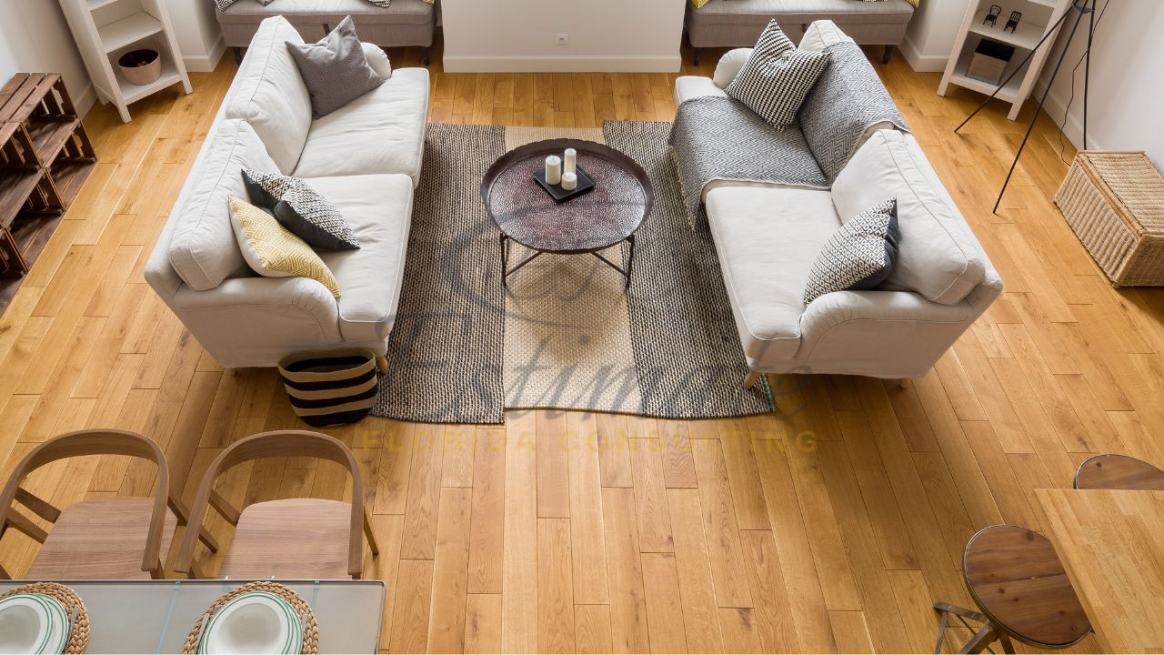 Vinyl Tile Flooring for Living Room in Weston