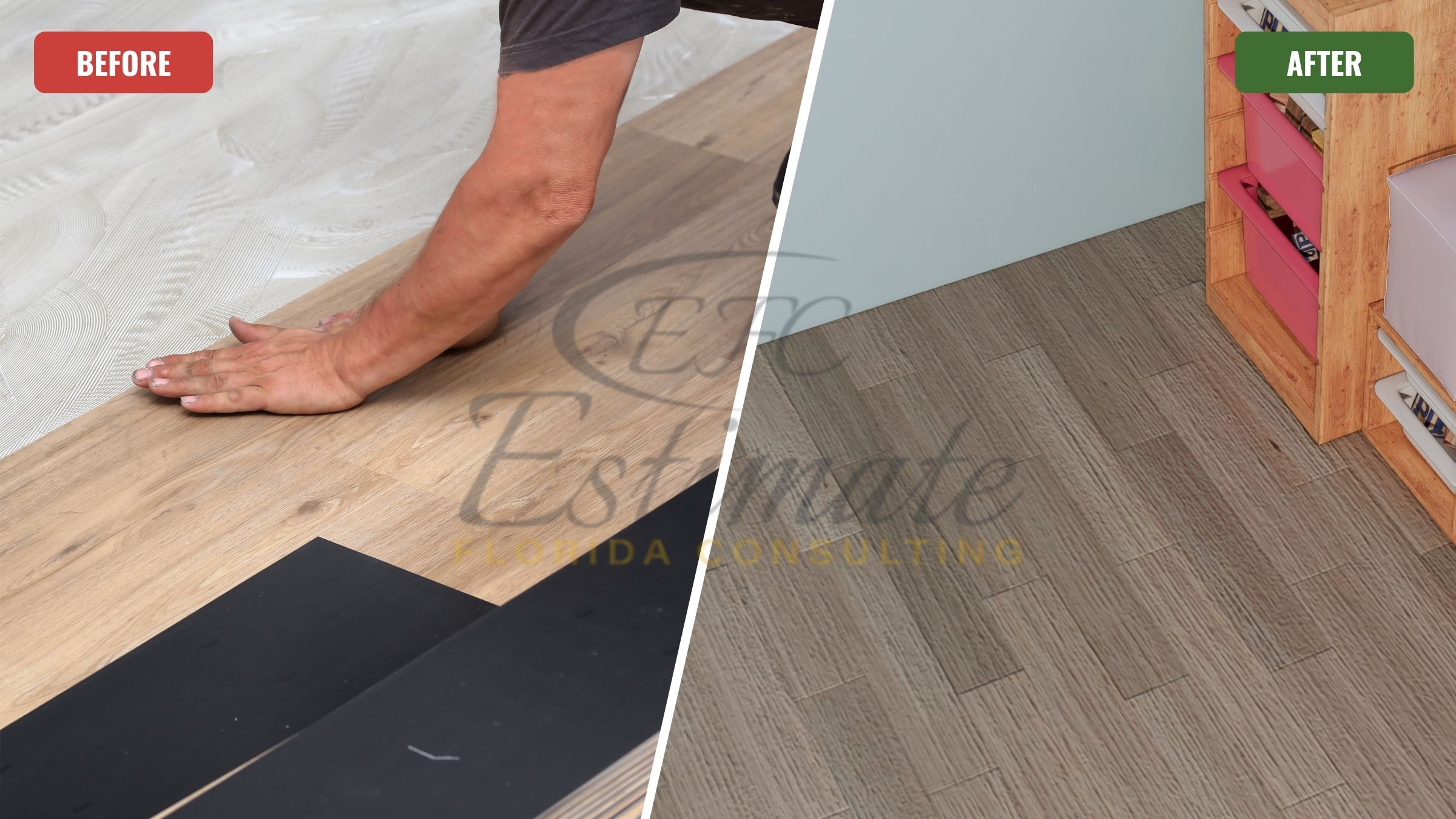 Vinyl Tile Flooring for Playrooms and Nurseries in Parkland