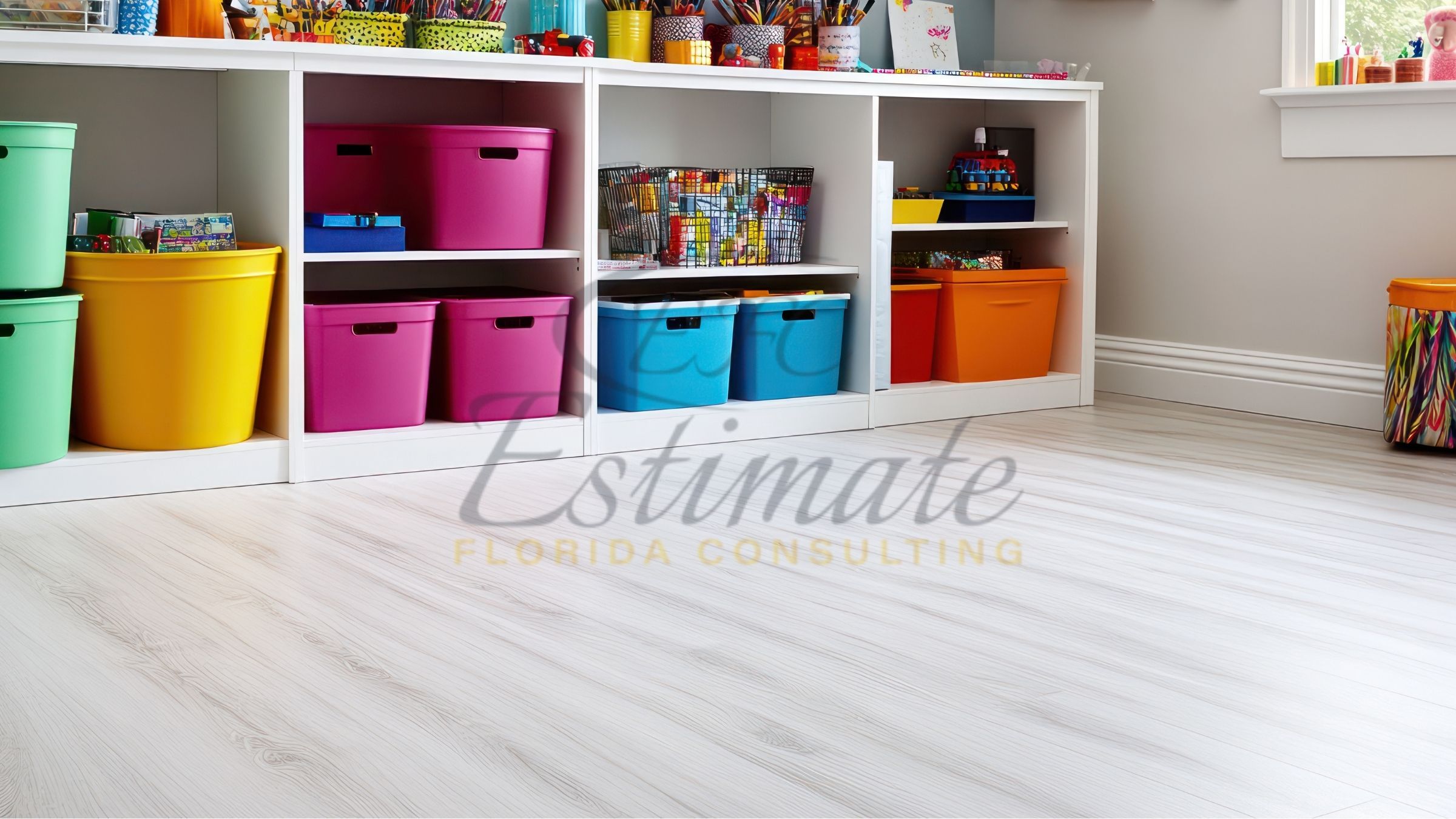 Vinyl Tile Flooring for Playrooms and Nurseries in Parkland
