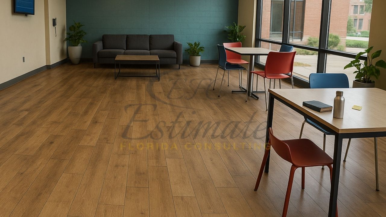 Vinyl Tile Installation for College Buildings in West Palm Beach