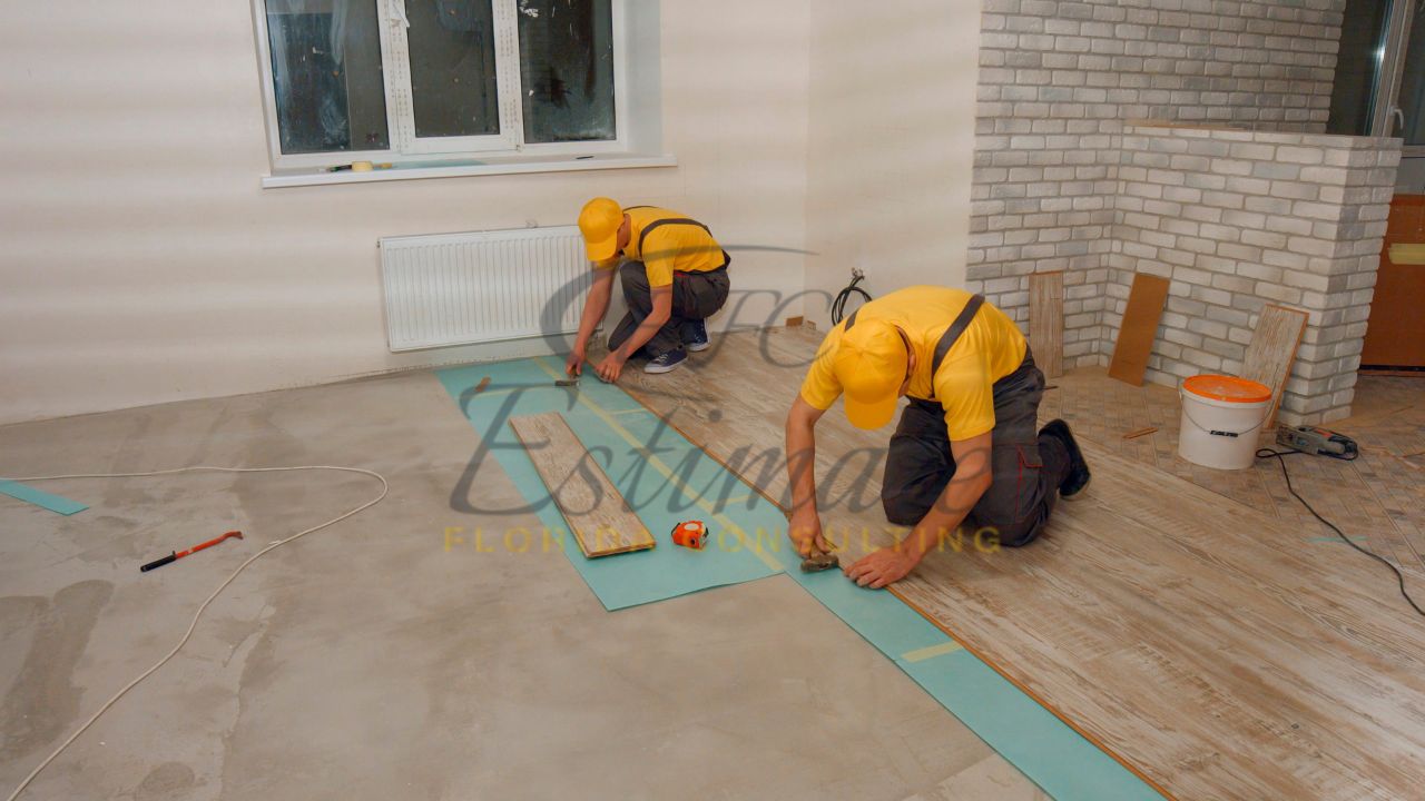 Vinyl Tile Installation for Home Offices in West Palm Beach