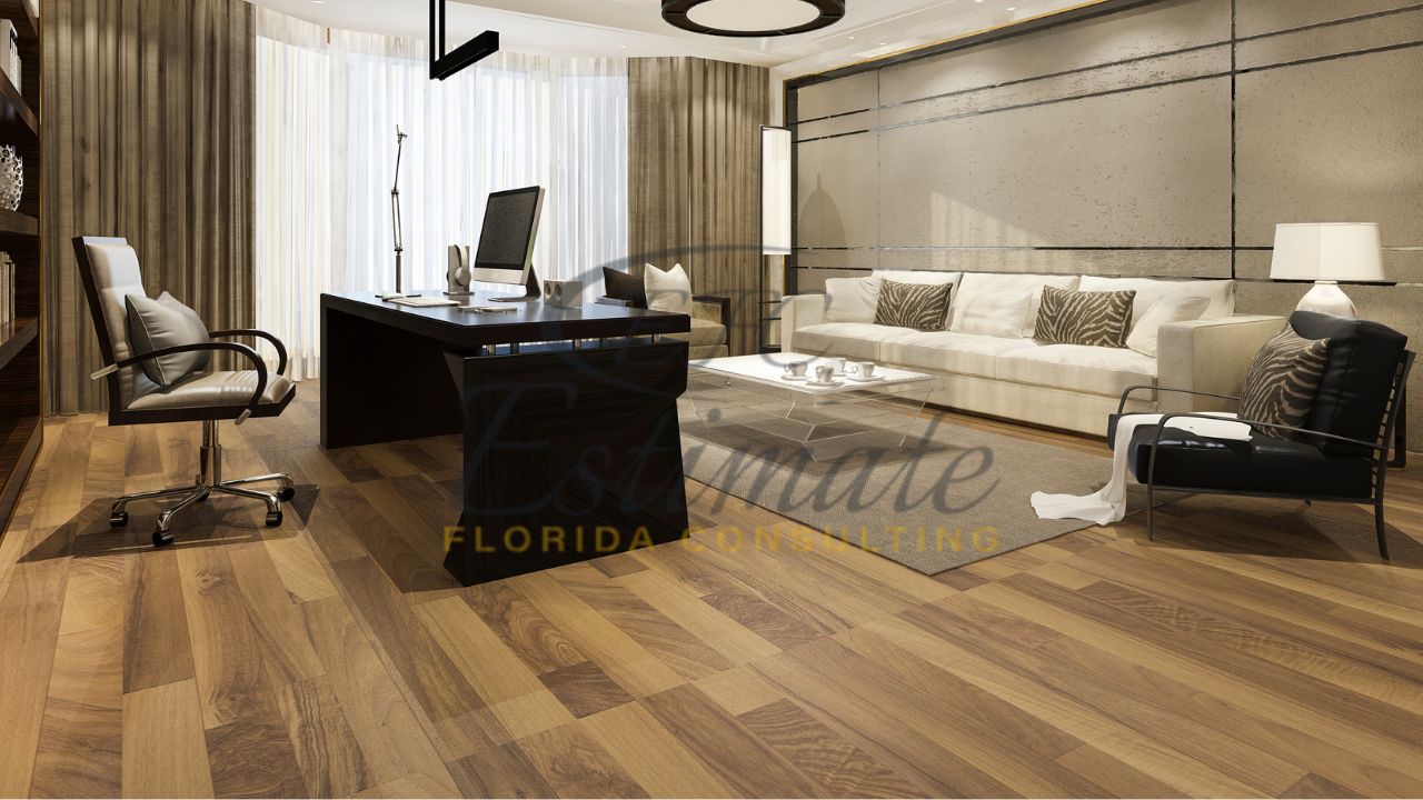 Vinyl Tile Installation for Home Offices in Weston