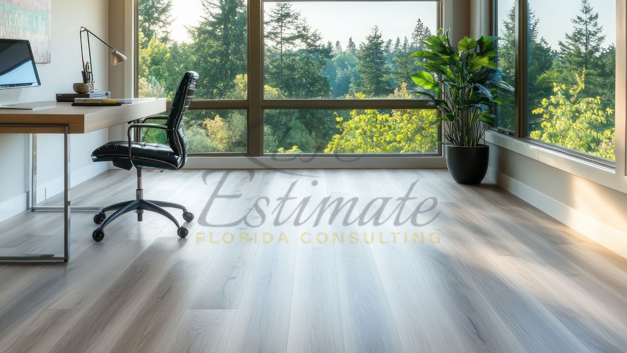 Wood-look Vinyl Tiles Flooring in Delray Beach