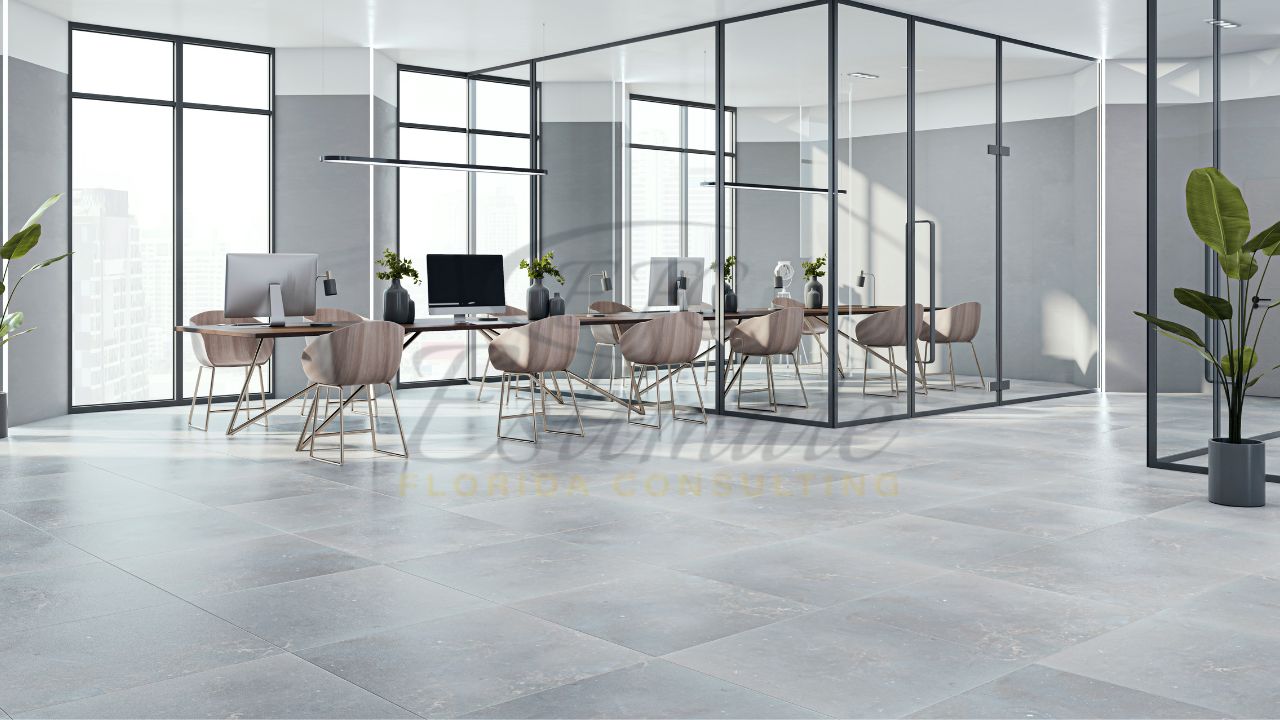 Commercial Porcelain Tile Flooring in Delray Beach, FL