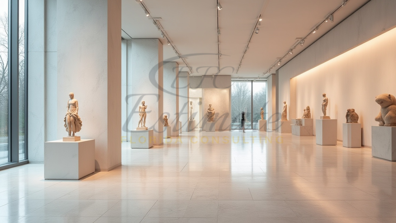 Porcelain Tile Installer for Museum in Boynton Beach