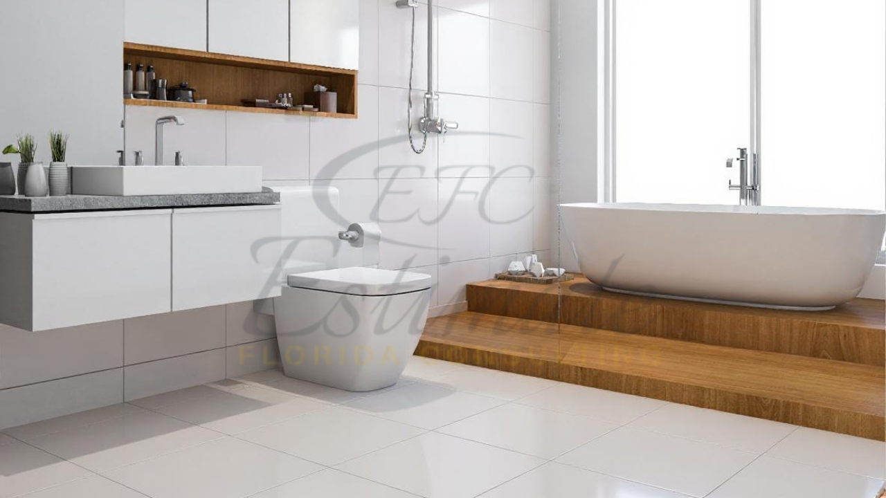 Bathroom Porcelain Tile Installation in Boynton Beach