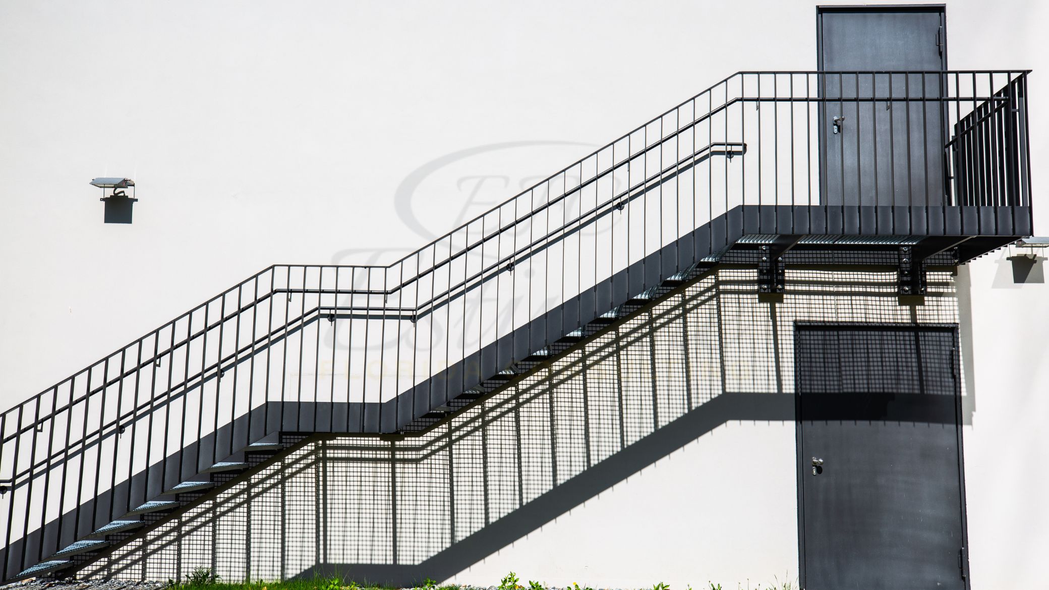 Commercial Metal Stairs Installation in Boynton Beach
