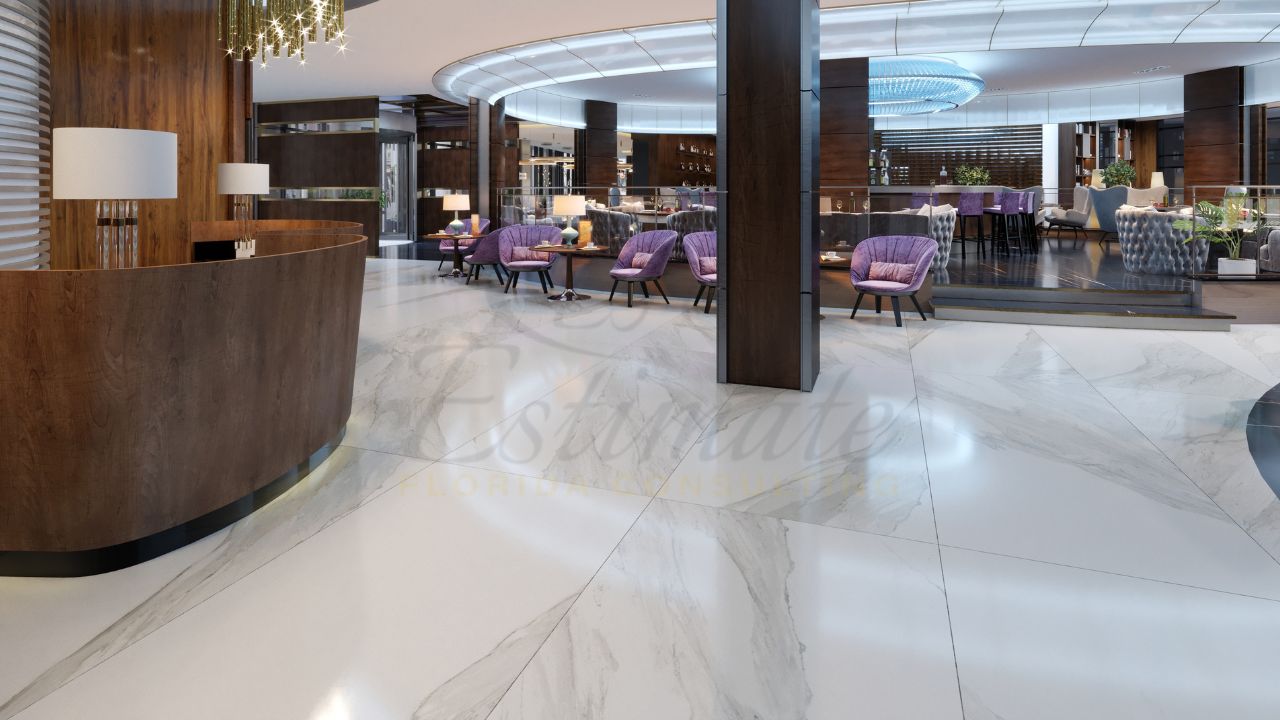 Read more about the article Commercial Porcelain Tile Flooring in Parkland, FL