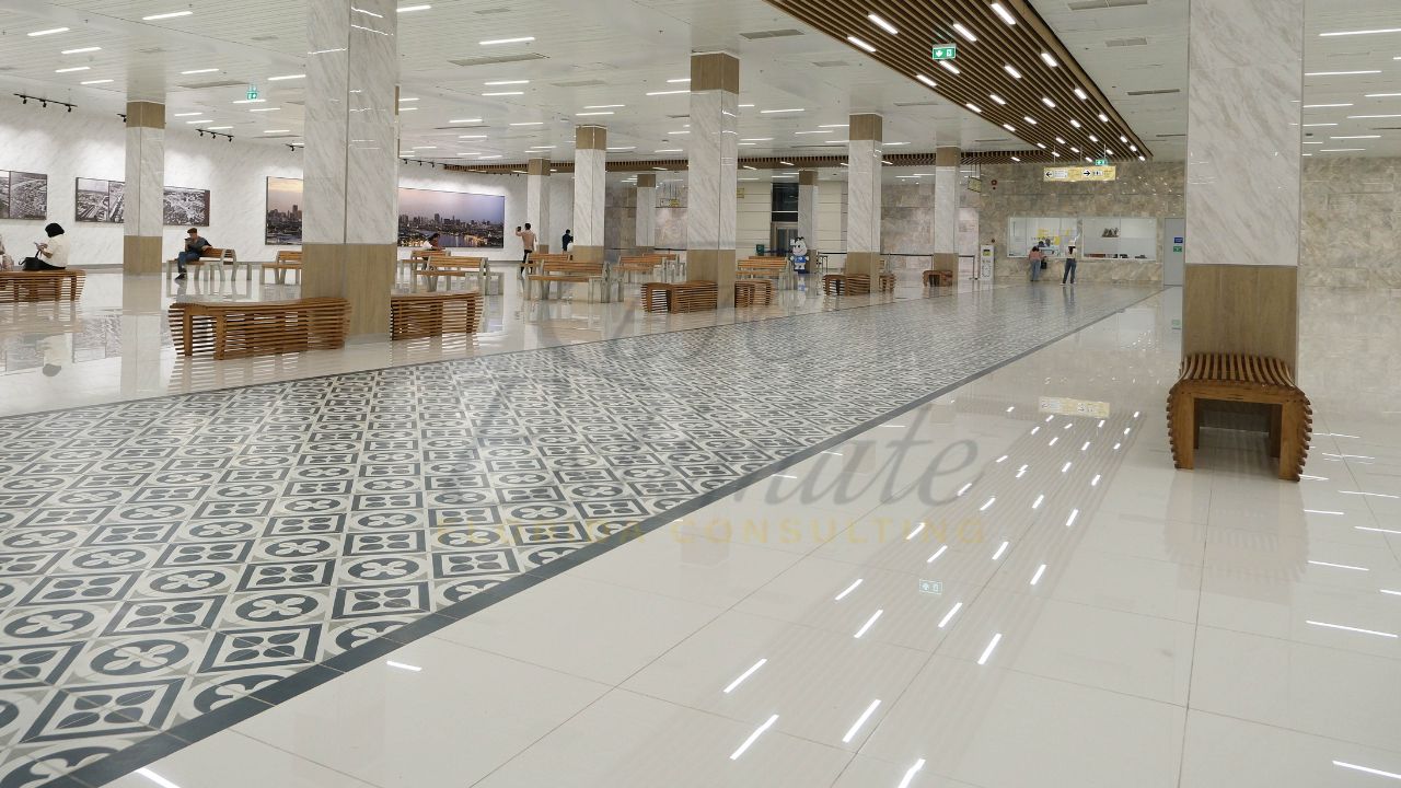 Commercial Porcelain Tile Installation in Key Biscayne, FL