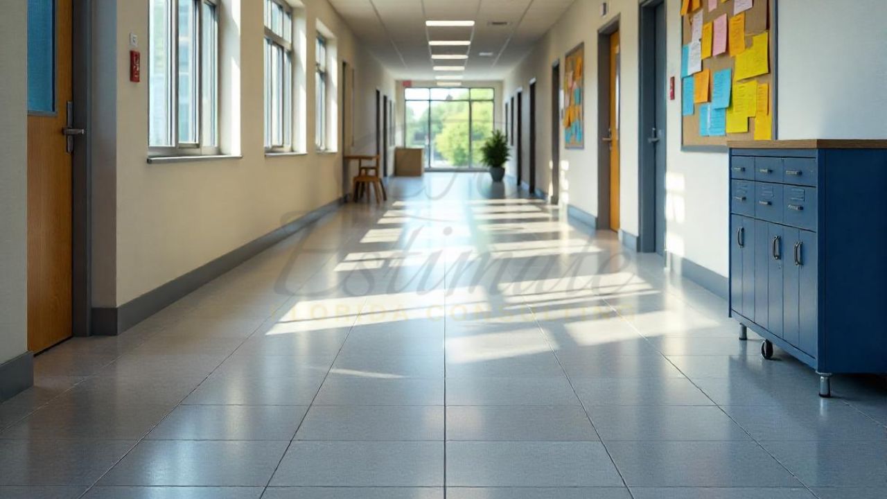 Education Centre Porcelain Tile Installation in Destin, FL