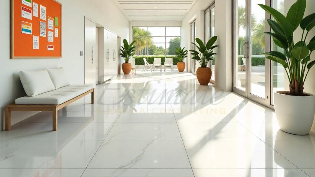 Education Centre Porcelain Tile Installation in Orlando, FL