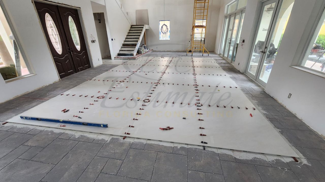 Farmhouse Porcelain Tile Installation in Boca Raton