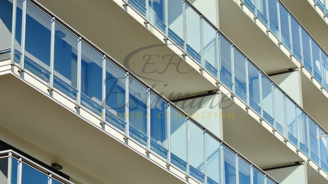 Glass and Metal Railings for Balconies in Florida