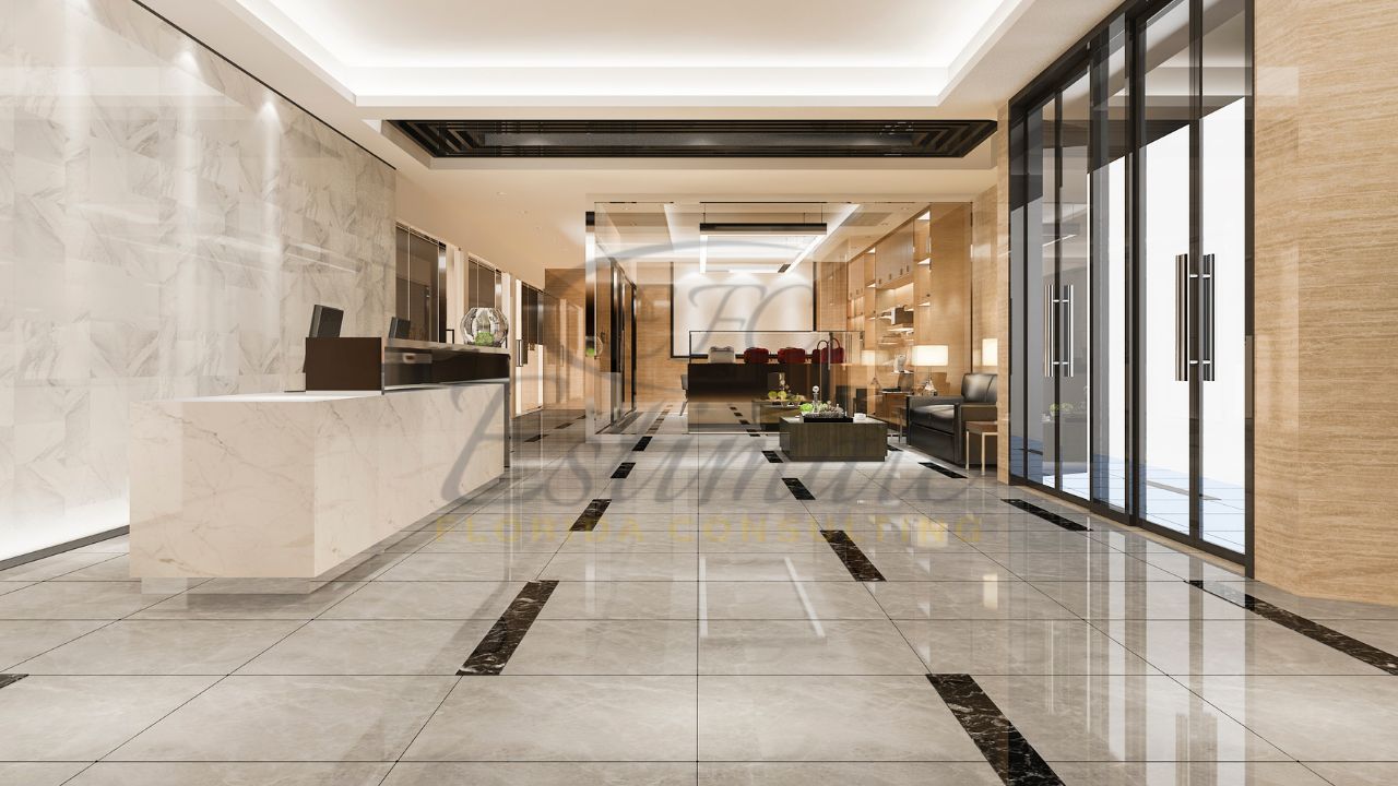 Hotel Porcelain Tile Installation in Fort Myers, FL