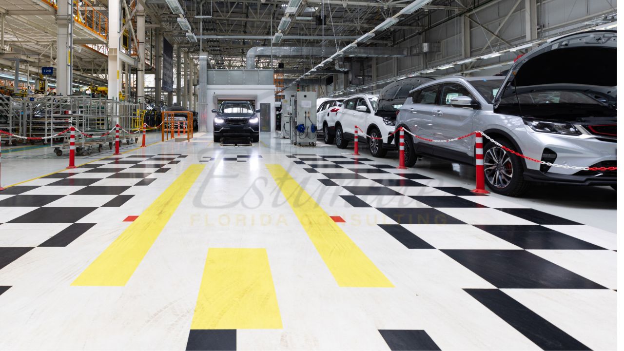 Industrial Porcelain Tile Installation in Naples, FL