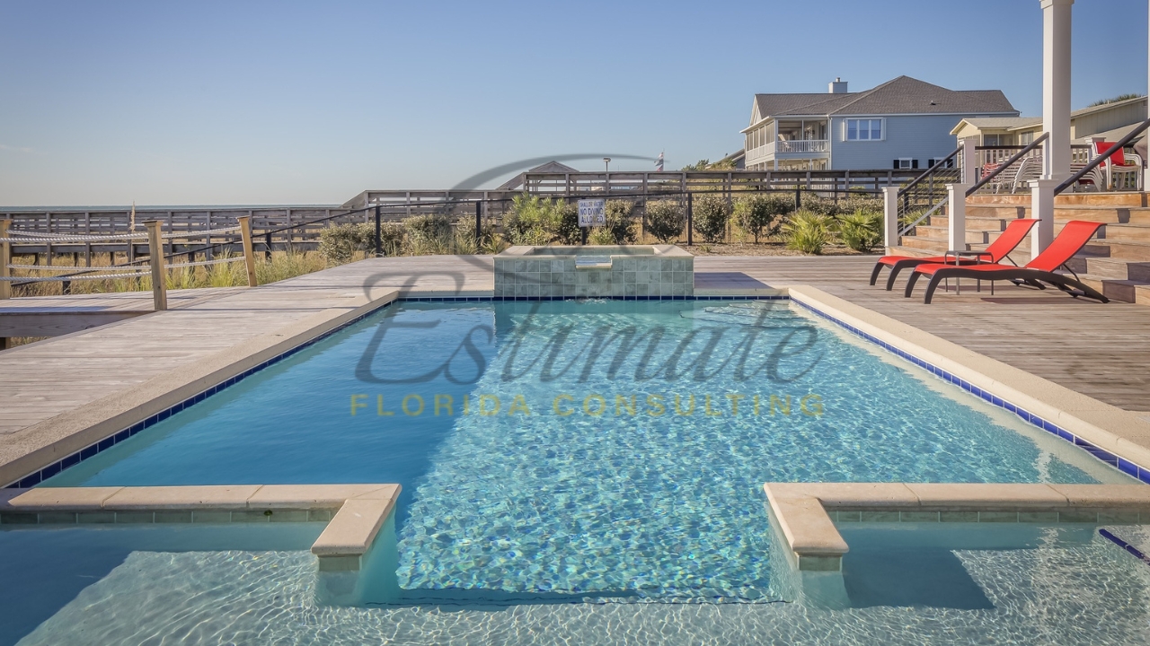 Inground Pool with Hot Tub Installation in Boca Raton