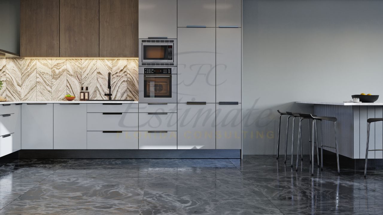 Kitchen Porcelain Tile Installers in Plantation